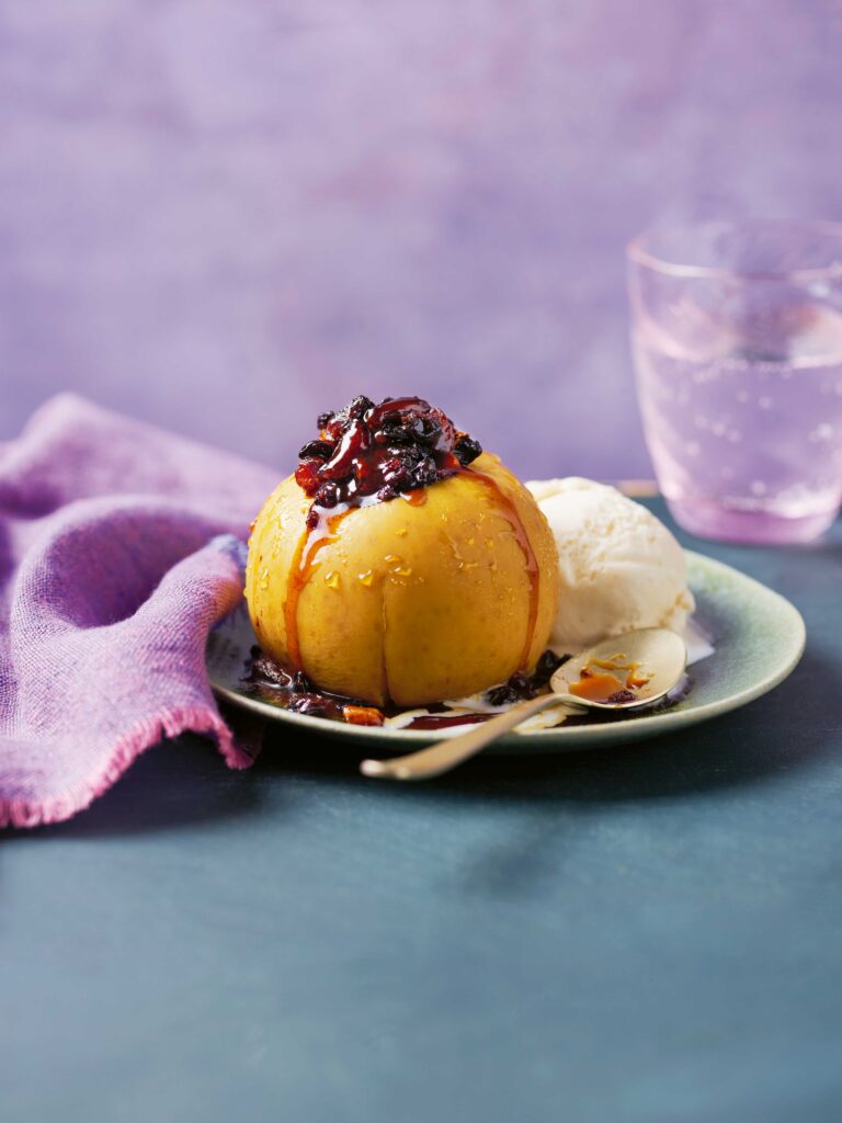 festive baked apples